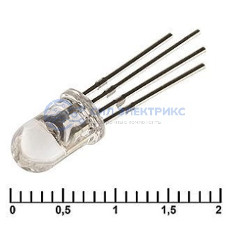 фото Светодиод 5 RBG 500-1000 mcd 2-3,4v