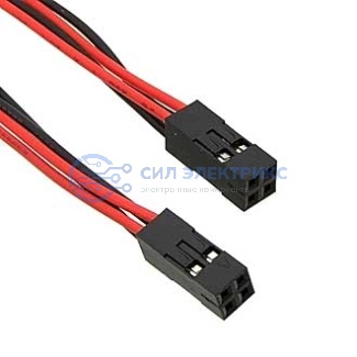 Межплатный кабель питания BLD 2x02 *2 AWG26 0.3m фото Межплатный кабель питания BLD 2x02 *2 AWG26 0.3m