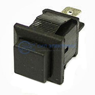 Кнопочный переключатель PBS-15B off-(on) черный фото Кнопочный переключатель PBS-15B off-(on) черный