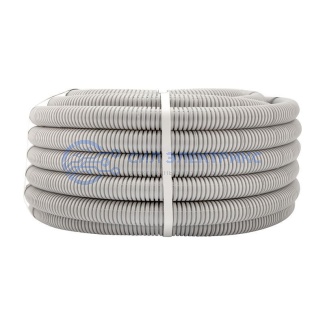 фото Труба гофрированная из ПВХ, с зондом, Ø32 мм PROconnect