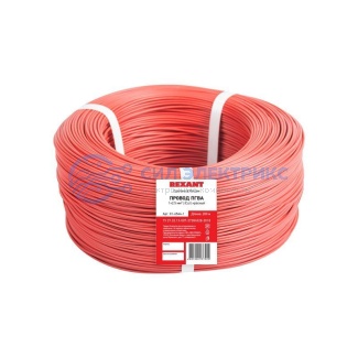 фото Провод ПГВА REXANT 1х2.50 мм², Cu, красный, бухта 200 м