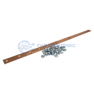 Шина для заземления, 19" REXANT фото Шина для заземления, 19" REXANT