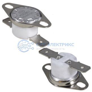 фото Термостат KSD301, 260°C, 10A NC cera, керамический, 250V