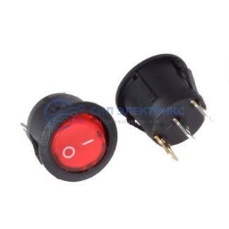 Клавишный переключатель IRS-101-9C, on-off, номинальное напряжение 250 В, ток 10 А фото Клавишный переключатель IRS-101-9C, on-off, номинальное напряжение 250 В, ток 10 А