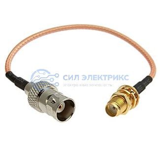 фото Высокочастотный разъем BNC-J/SMA-JKY RG316 15cm