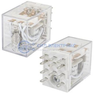 фото Реле 4453(18F)-3 (HH53P), 12VDC, 5A, тип контактов: переключающий (SPDT), сила удержания: 80 г, рабочая температура: -40°C до +85°C