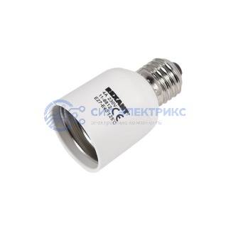 фото Переходник цокольный Е27-Е40 REXANT