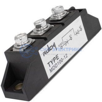 фото Диодный модуль МДД100-16, 100 А, 1600 В, корпус E2