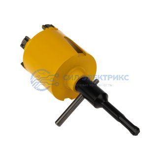 фото Коронка алмазная по бетону 68 мм L=90мм М16 сегмент SDS PLUS KRANZ