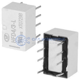 Реле HFD4/3-L, 3VDC, 2A, тип контактов: переключающий (SPDT), сила удержания: 85 г, рабочая температура: -40°C до +85°C фото Реле HFD4/3-L, 3VDC, 2A, тип контактов: переключающий (SPDT), сила удержания: 85 г, рабочая температура: -40°C до +85°C