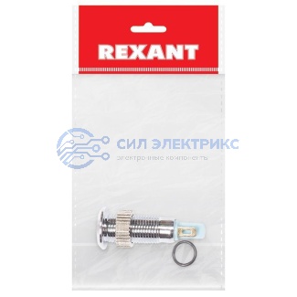Индикатор металл Ø8 220В подсв/желтая LED REXANT фото Индикатор металл Ø8 220В подсв/желтая LED REXANT