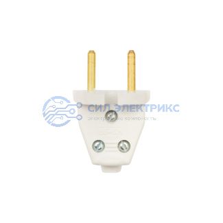 Вилка универсальная без з/к REXANT, 6А фото Вилка универсальная без з/к REXANT, 6А