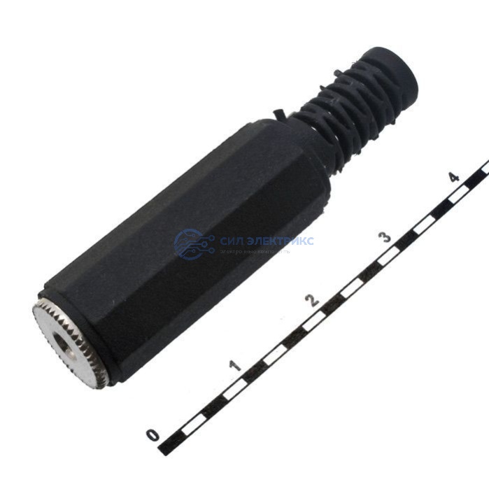 Аудио разъем SZC-0100 stereo 3.5 mm фото Аудио разъем SZC-0100 stereo 3.5 mm