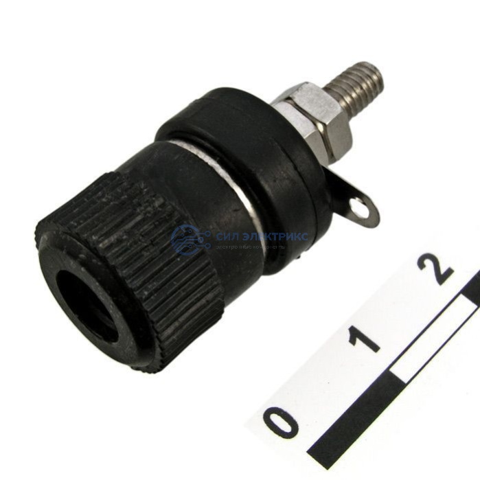Штекер (гнездо, клемма) 10-0020 black фото Штекер (гнездо, клемма) 10-0020 black