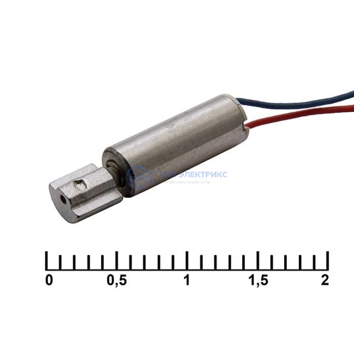 Электродвигатель QX- 4A 3.0V вибро фото Электродвигатель QX- 4A 3.0V вибро