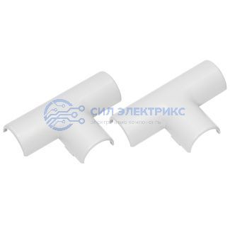 фото Тройник соединительный для трубы ø 20, серый IP40 (50 шт./уп.) REXANT