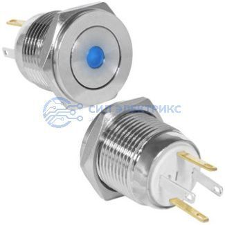фото Кнопка антивандальная GQ16PF-10D/JL/B/N off-(on)