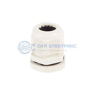 Кабельный ввод MG-12 (7,6-4,6 мм) серый фото Кабельный ввод MG-12 (7,6-4,6 мм) серый