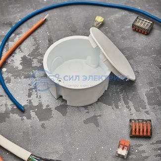 Коробка распаячная СУ D 80х40 мм REXANT фото Коробка распаячная СУ D 80х40 мм REXANT