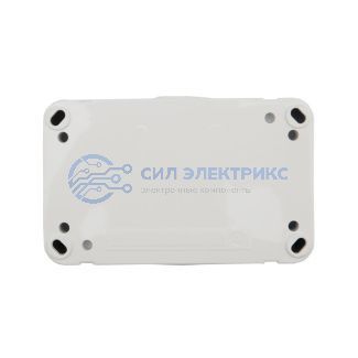 фото Блок горизонтальный 2 розетки Mini OG IP54 с заземлением, о/у, белый KRANZ