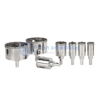 Коронка алмазная 22 мм по керамограниту с центровочным сверлом Kranz фото Коронка алмазная 22 мм по керамограниту с центровочным сверлом Kranz