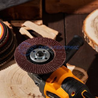 фото Круг лепестковый торцевой, P80, 115х22,2мм KRANZ