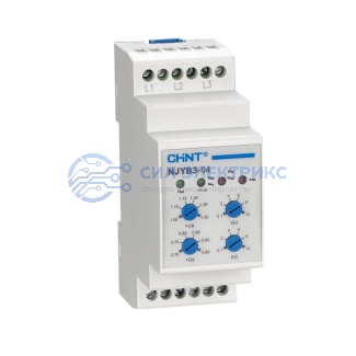 фото Реле контроль фаз NJYB3-8 AC380В (R)