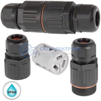 фото Герметичный разъем SP28S-3P