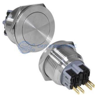 фото Кнопка антивандальная GQ28PF-11/N on-(off)+off-(on)