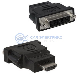 фото Разъем (переходник) HDMI (m)-DVI-I (f)