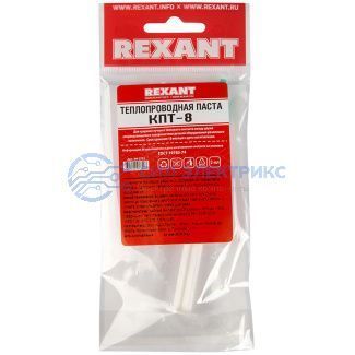 Паста теплопроводная REXANT, КПТ-8, 2 мл, шприц фото Паста теплопроводная REXANT, КПТ-8, 2 мл, шприц