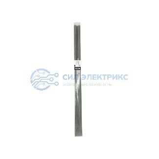 фото Трубка термоусаживаемая ТУТ нг 3,0/1,5мм, серая, упаковка 50 шт. по 1м REXANT