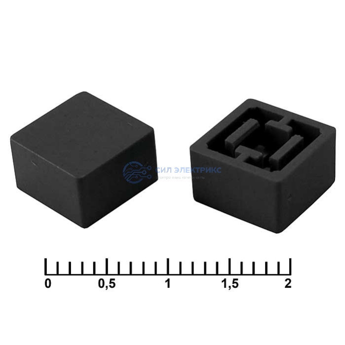 Колпачок для кнопки A27 Black фото Колпачок для кнопки A27 Black