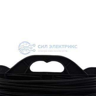 фото Удлинитель-шнур на рамке PROconnect ПВС 2х0.75, 10 м, б/з, 6 А, 1300 Вт, IP20, черный (Сделано в России)