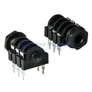 фото Аудио разъем SZC-0085 stereo 6.3 mm
