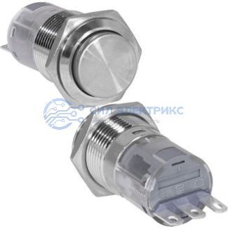 Кнопка антивандальная LAS2GQH-11/N on-(on) фото Кнопка антивандальная LAS2GQH-11/N on-(on)