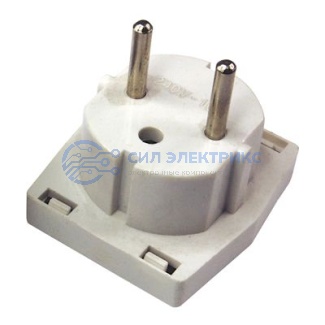 фото Сетевой переходник «Квадрат» белый REXANT