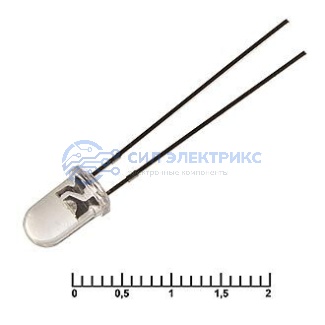 фото Светодиод 5RWWC 22000mcd 3,4V 15d