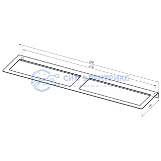 фото Держатель-органайзер для мотков скотча, настенный, черный REXANT