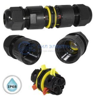 фото Герметичный разъем M20-3P