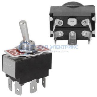 фото Тумблер KN3(B)-203P on-off-on