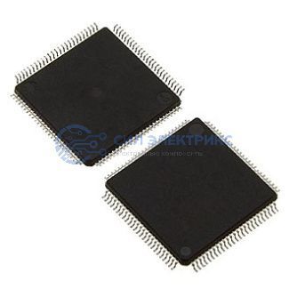 фото Микросхема интерфейса CY7C68013A-100AXC, 56 выводов, корпус QFP-56, -40°C до +85°C, 5 В, 4 мкА