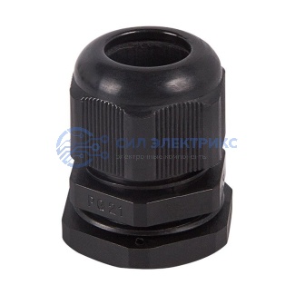фото Кабельный ввод PG-29 (18-25 мм) черный