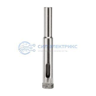 Сверло алмазное 8 мм по керамограниту, керамике и стеклу Kranz фото Сверло алмазное 8 мм по керамограниту, керамике и стеклу Kranz