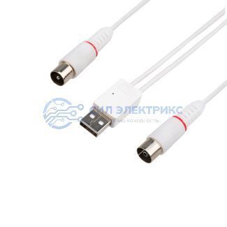 Усилитель ТВ сигнала с питанием от USB, RX-450 REXANT фото Усилитель ТВ сигнала с питанием от USB, RX-450 REXANT