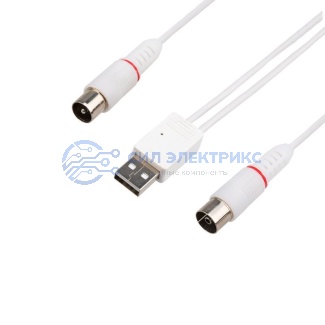 фото Усилитель ТВ сигнала с питанием от USB, RX-450 REXANT