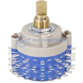 фото Галетный переключатель RCL371-2-16-2, 16 позиций, номинальное напряжение 250 В, ток 10 А