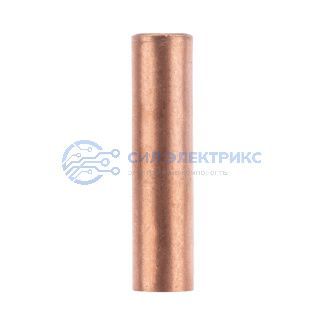 фото Гильза медная ГМ 25-7 (25мм² - Ø7мм) (в упак. 100 шт.) REXANT