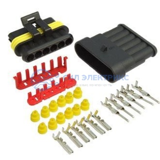 SuperSeal 1.5, 6PIN MF фото SuperSeal 1.5, 6PIN MF
