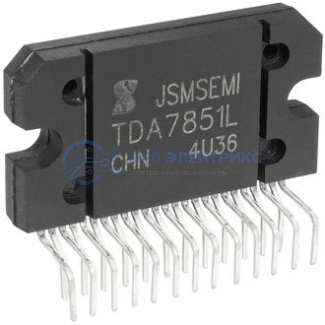 фото Операционный усилитель TDA7851L, Flexiwatt-25, 100 кГц